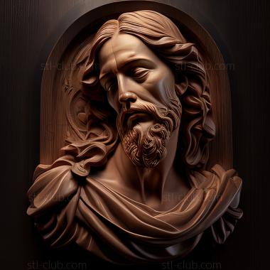 3D model st jesus (STL)